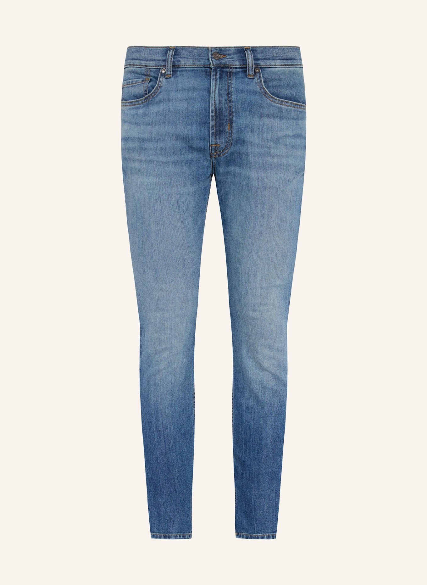 

Узкие джинсы Paxtyn 7 For All Mankind, синий