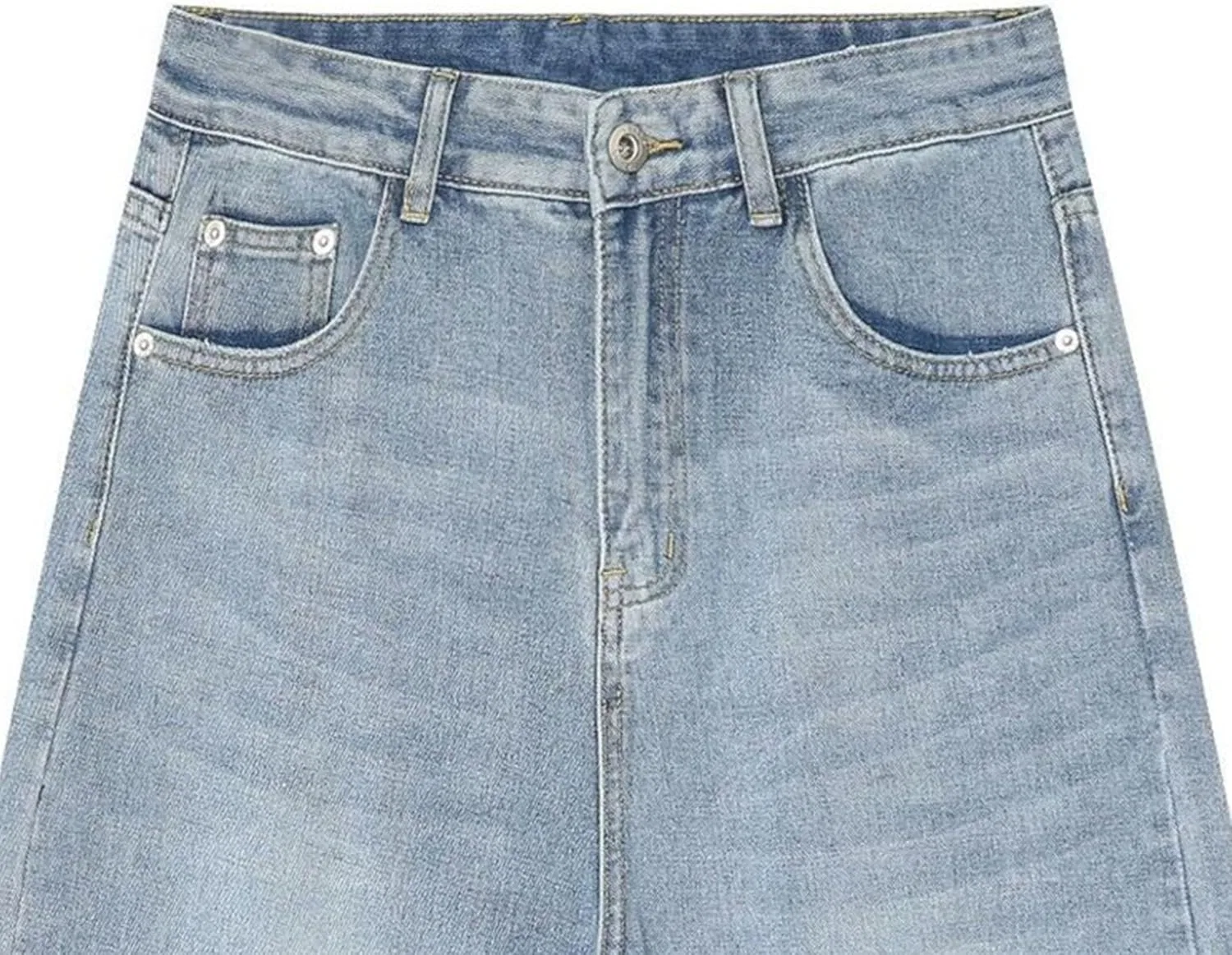 Джинсы свободные Men's, Light Blue 3 — фото 4