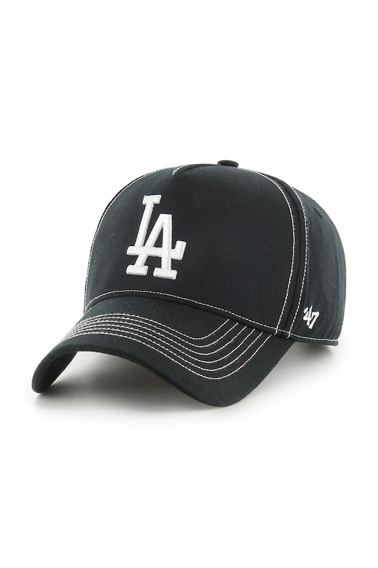 

Бейсболка с козырьком хлопковая MLB Los Angeles Dodgers 47 Brand, черный