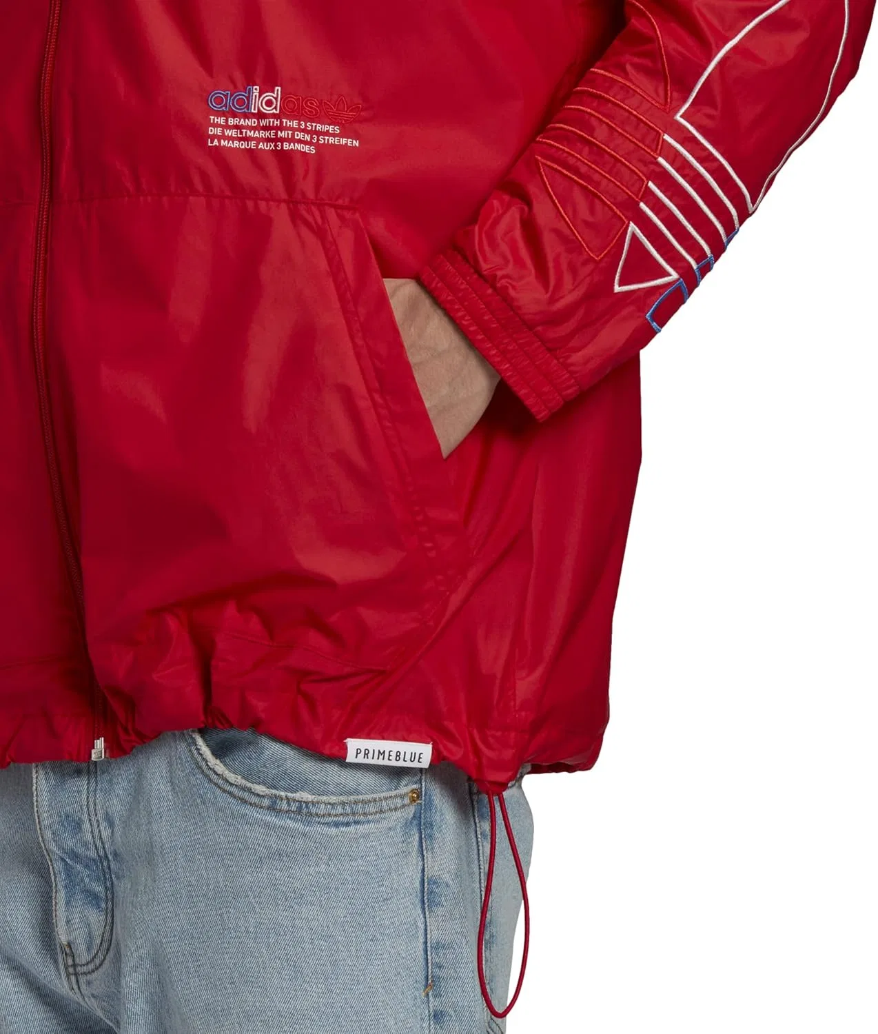 Мужская ветровка adidas Originals FTO Adicolor — фото 3