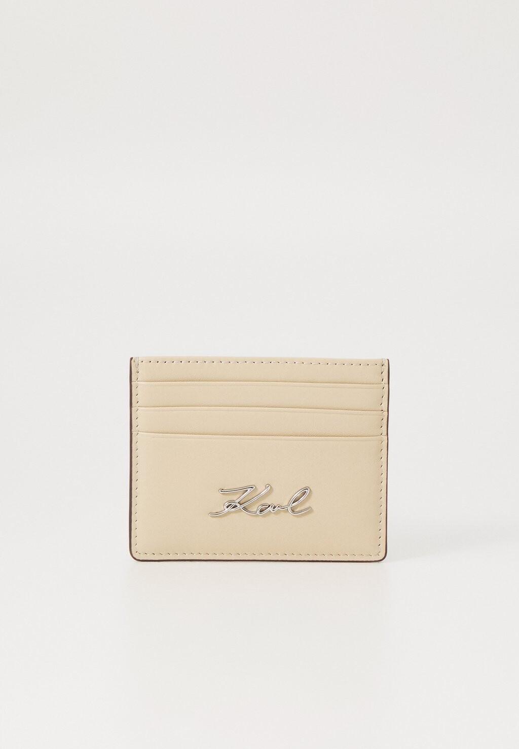 

Кошелек SIGNATURE CARDHOLDER KARL LAGERFELD, бежевый