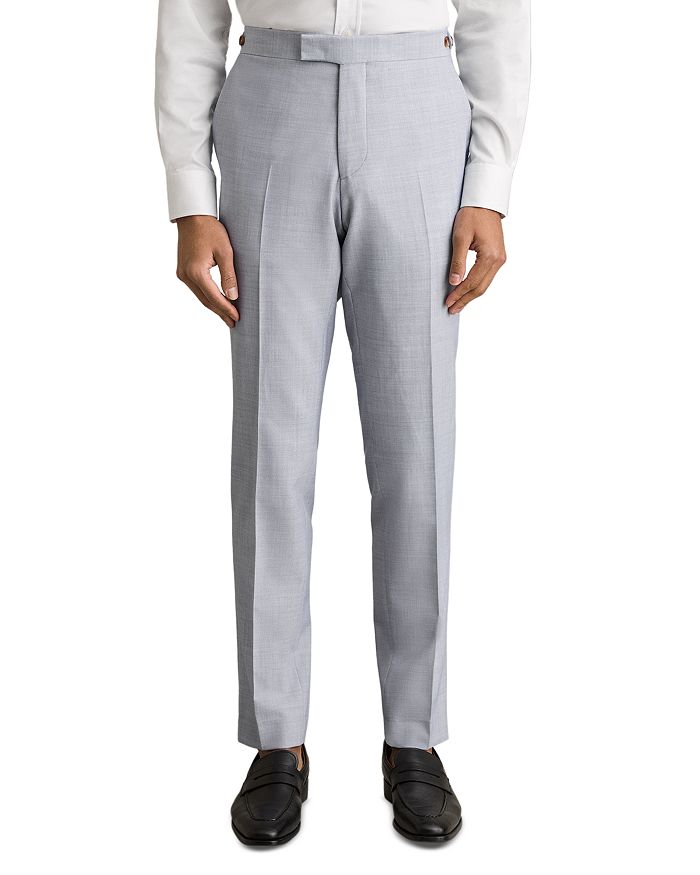 

Брюки Belmont Slim Fit с фактурной тканью REISS, синий