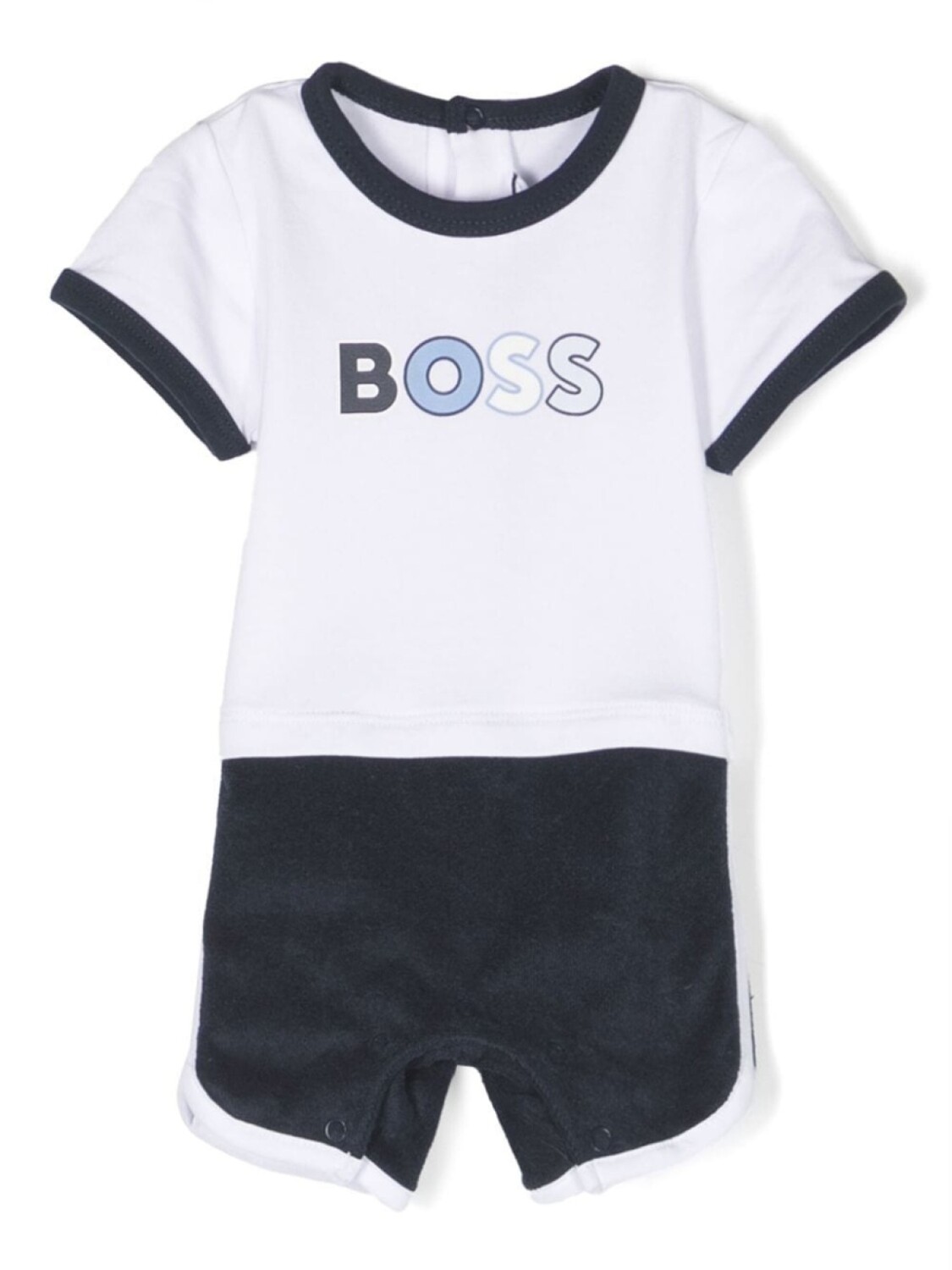 

Комплект для новорожденного с логотипом BOSS Kidswear, синий