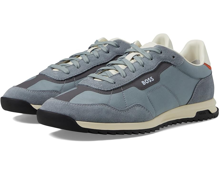 

Кроссовки BOSS Zayn Low Profile Sneaker, цвет Slate Blue/Cream