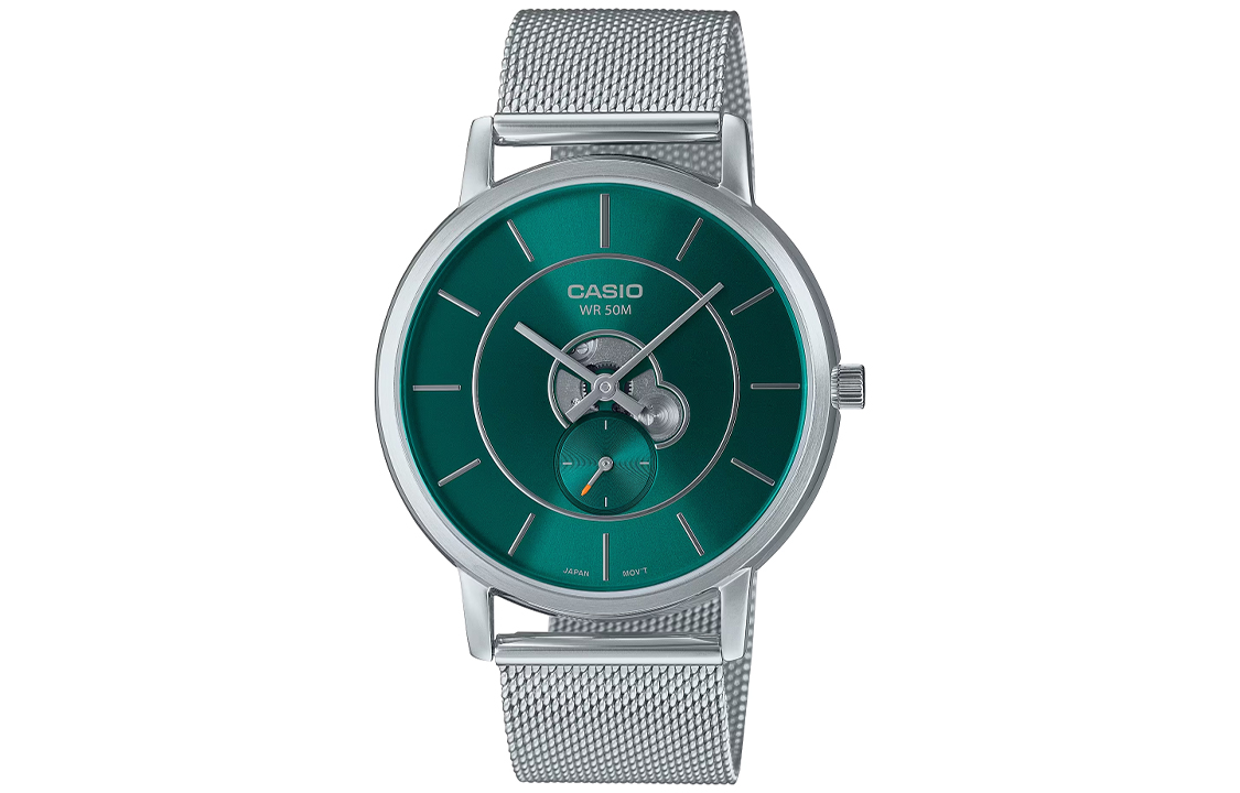 

CASIO Часы Men Standard Series 41mm Green Watch MTP-B130M-3AV, Green Dial