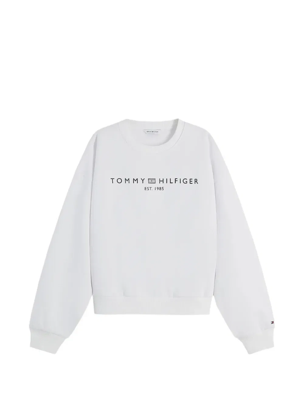 Свитер с логотипом Tommy Hilfiger, белый