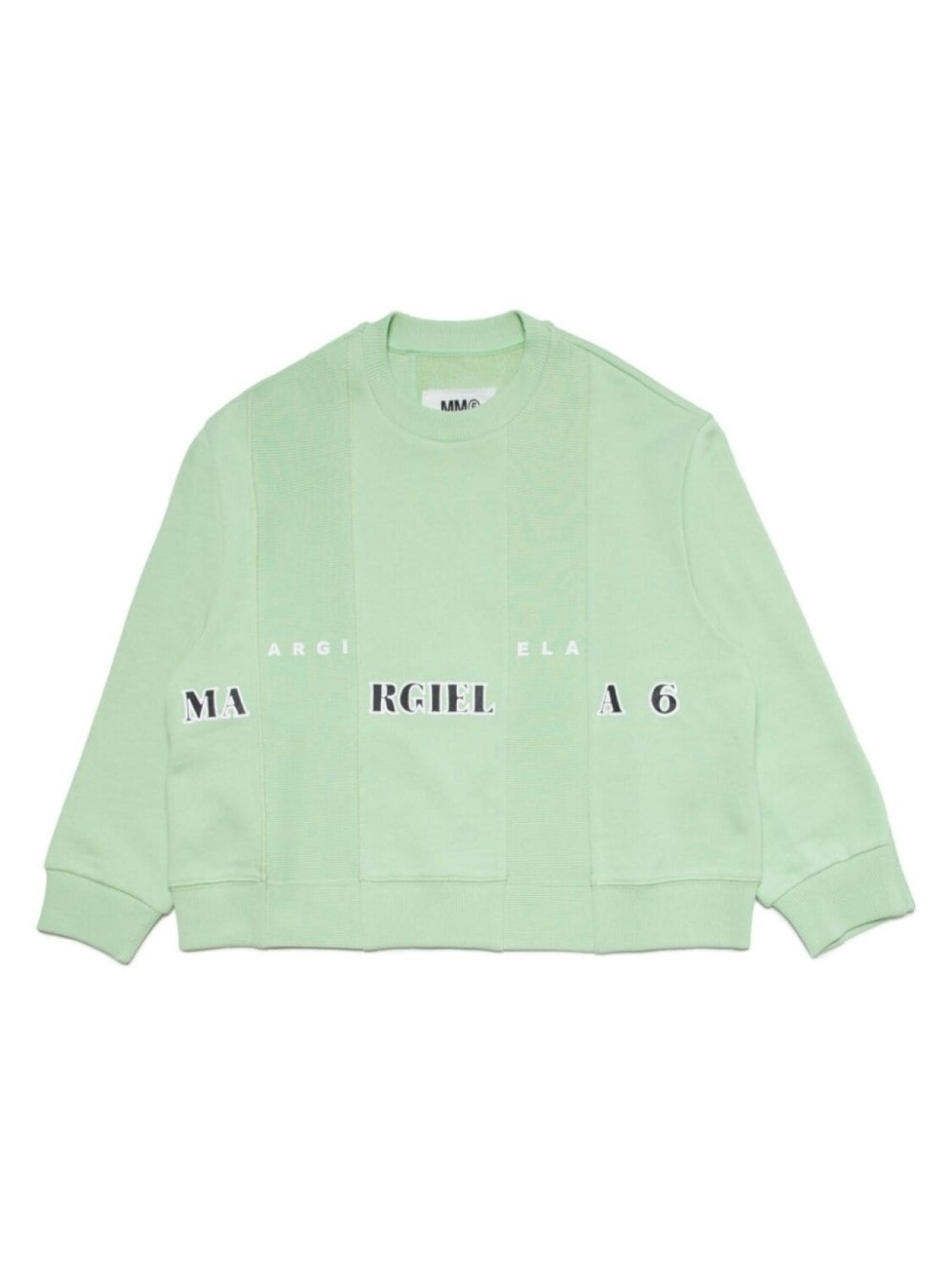 

MM6 Maison Margiela Kids толстовка с логотипом, зеленый