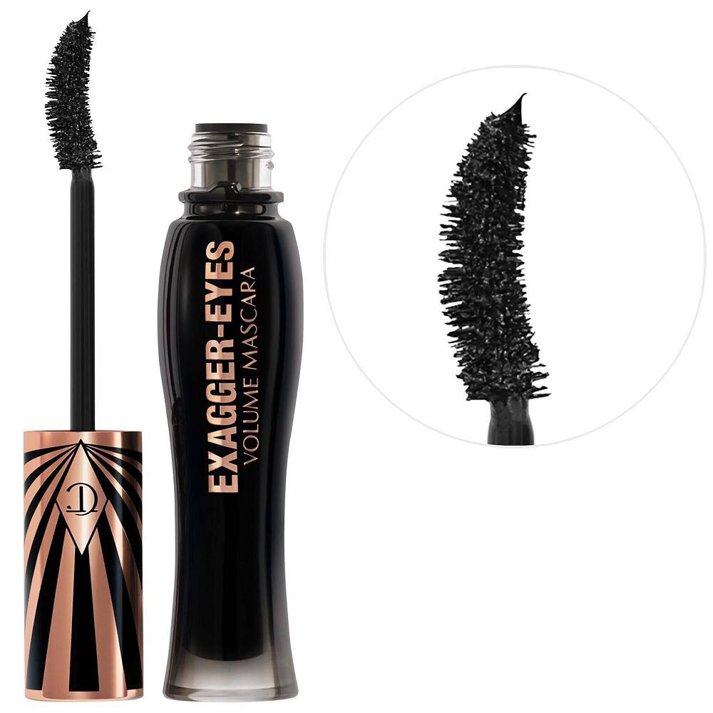 

Тушь для объема и подкручивания глаз Charlotte Tilbury Exagger-eyes, черный