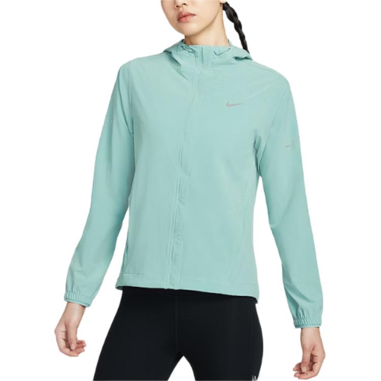 Nike Женская куртка бирюзового цвета, Teal — фото 2