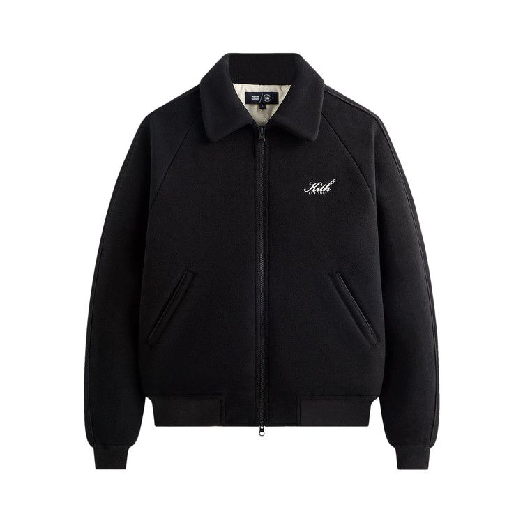 

Куртка Kith For The New York Yankees Melton Wool Raglan Varsity Jacket, Black