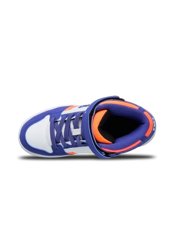 Кроссовки rebound hi ev hightop Dc Shoes, Navy/White/Orange — фото 3