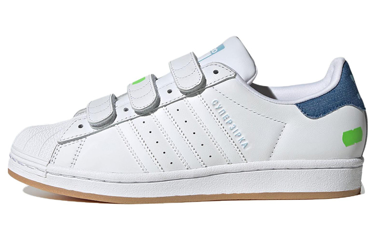 

Кроссовки Adidas Originals Kseniaschnaider X Superstar 'White Clear Blue' Women's