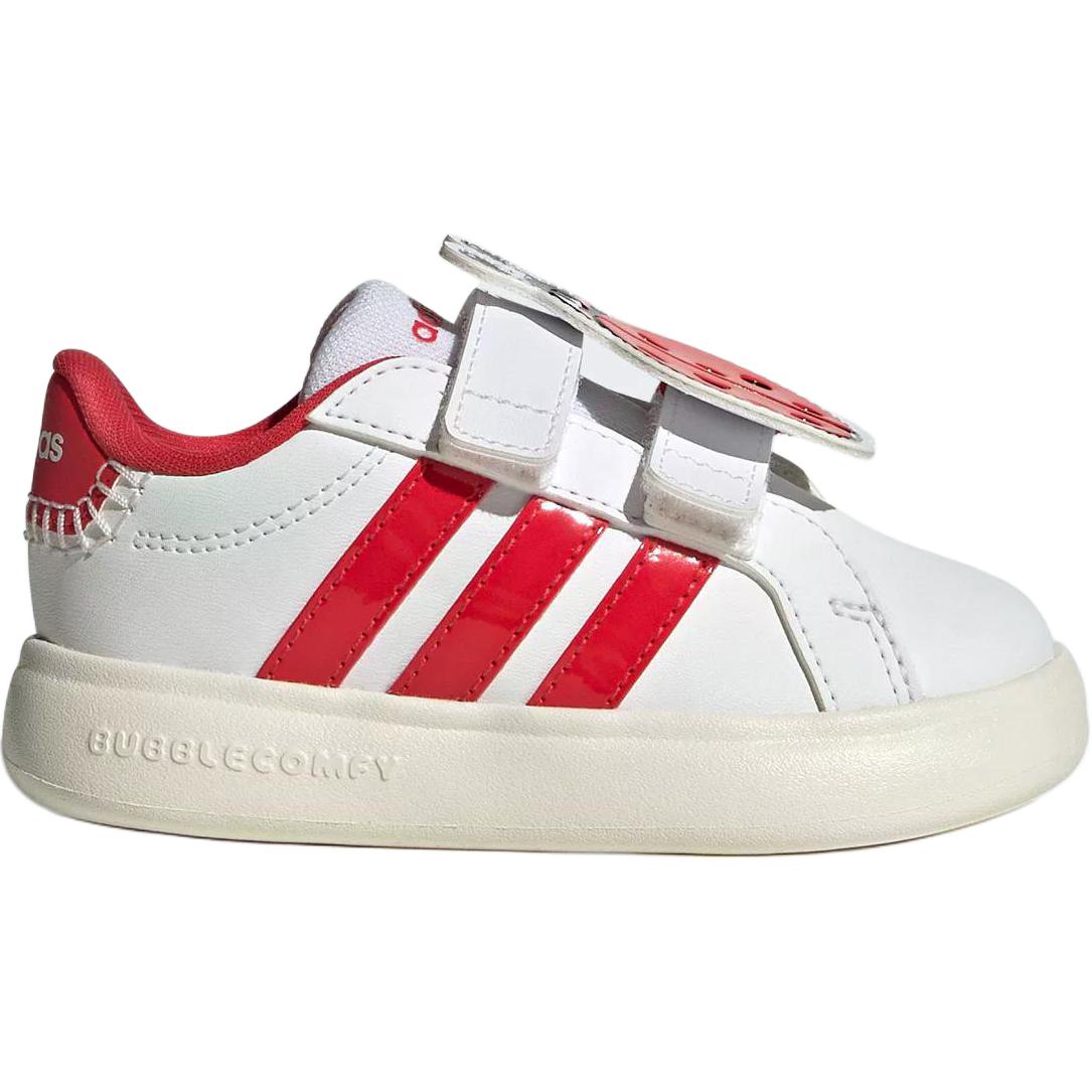 Adidas Детские низкие кроссовки GRAND COURT 30, белые — фото 3