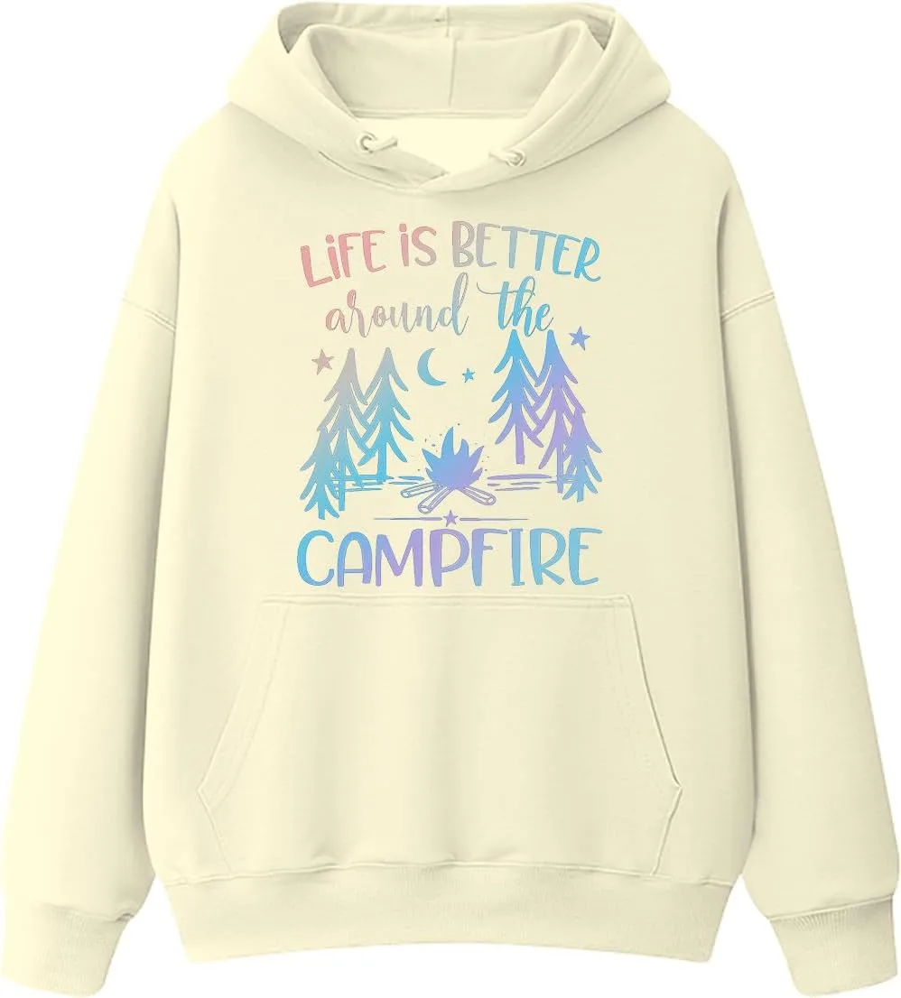

Толстовка Life Is Better By The Campfire с капюшоном