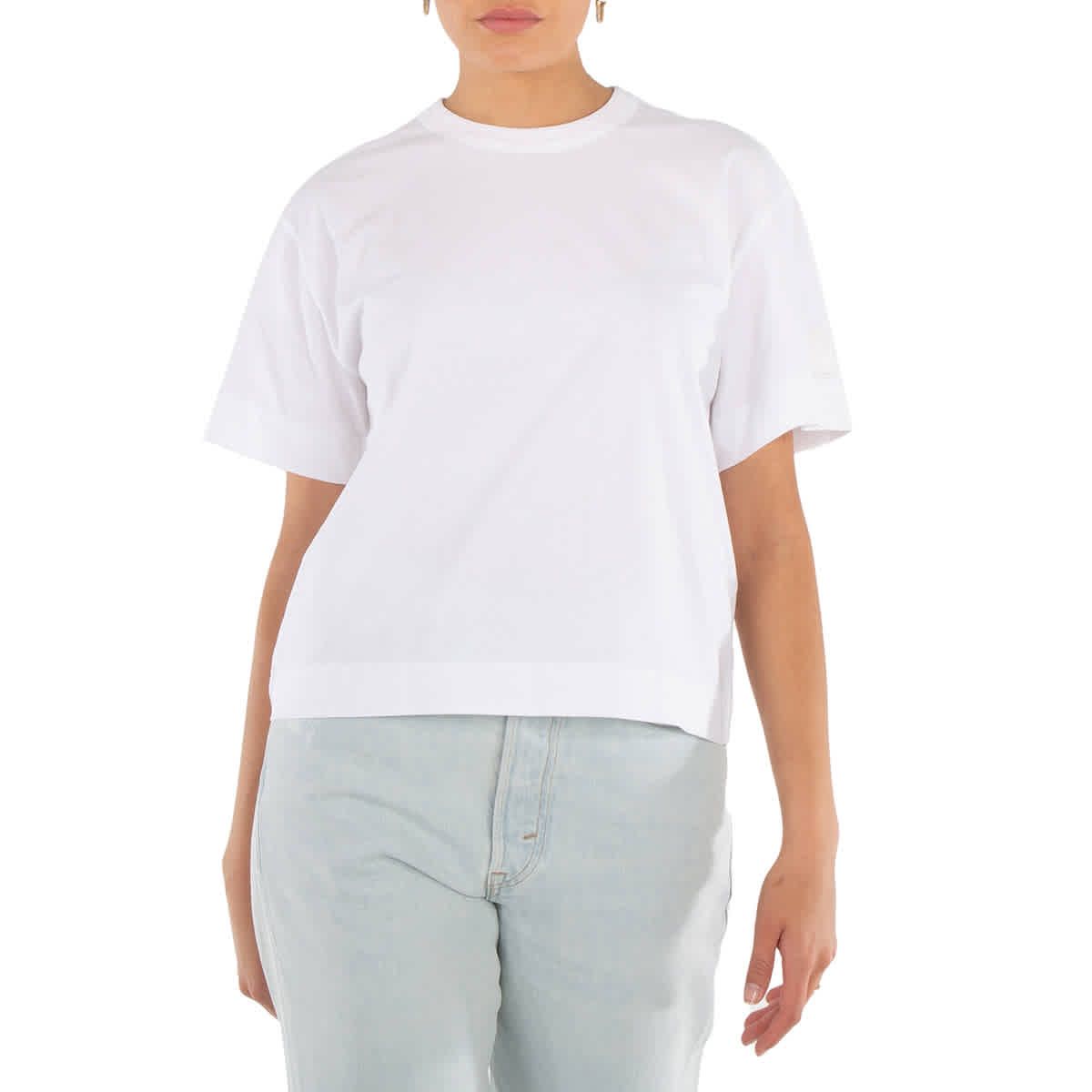 

Canada Goose Broadview Боксовая хлопковая футболка, белый