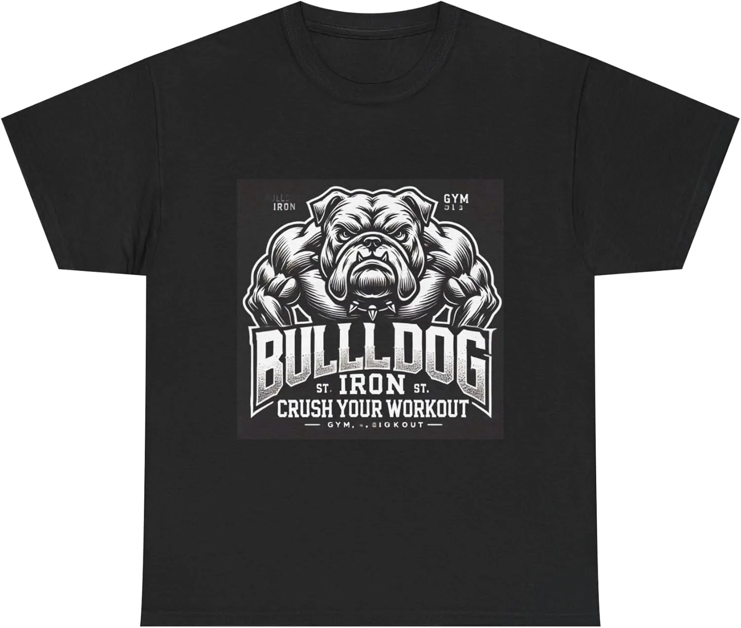 Футболка Bulldog Logo Workout Tee, Unisex