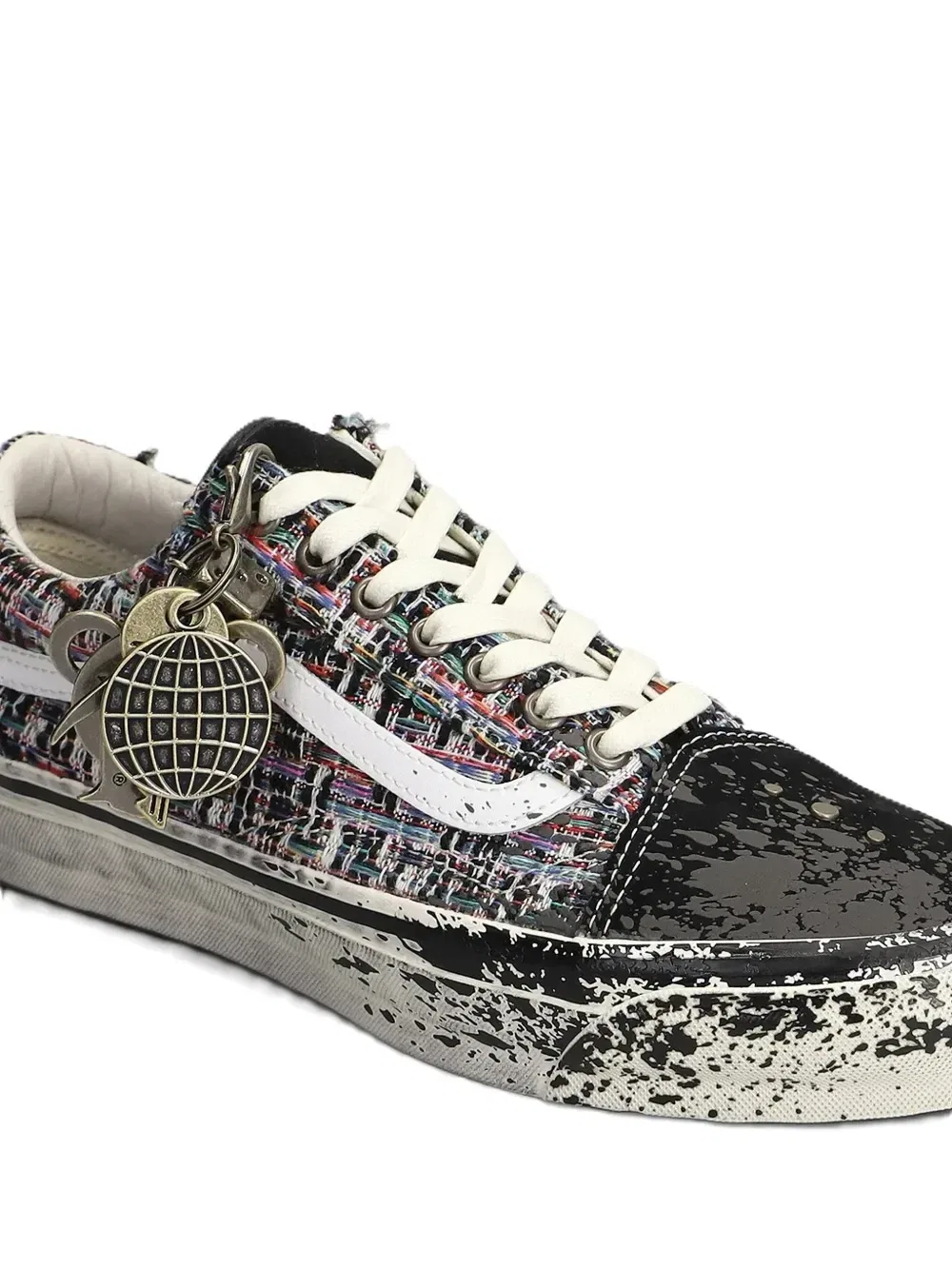Кроссовки Old Skool с шармами, премиум-класса Vans, черный — фото 4