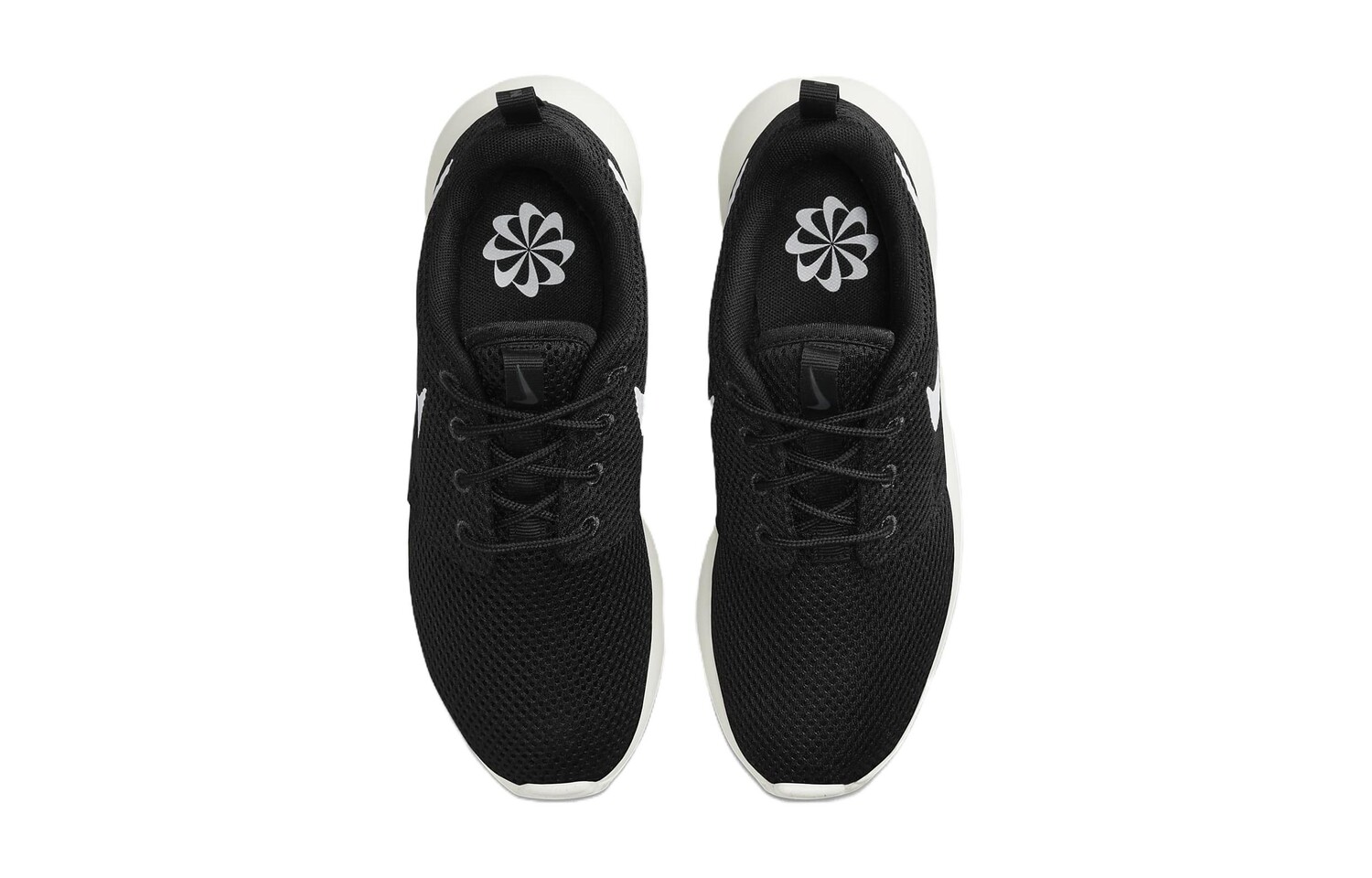 Кроссовки Nike Roshe 2 Golf GS 'Black White', черный — фото 4