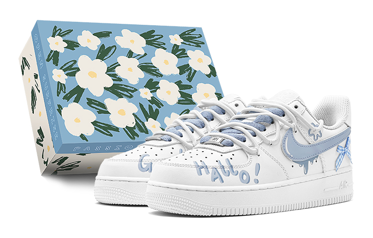 

Женские кроссовки для скейтбординга Nike Air Force 1, Sky Blue