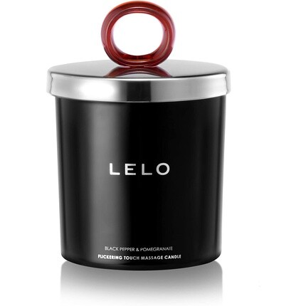

Ароматическая массажная свеча LELO - растворяется в чувственном массажном масле - Ароматизированное массажное масло для тела в форме свечи с ароматом черного перца и граната