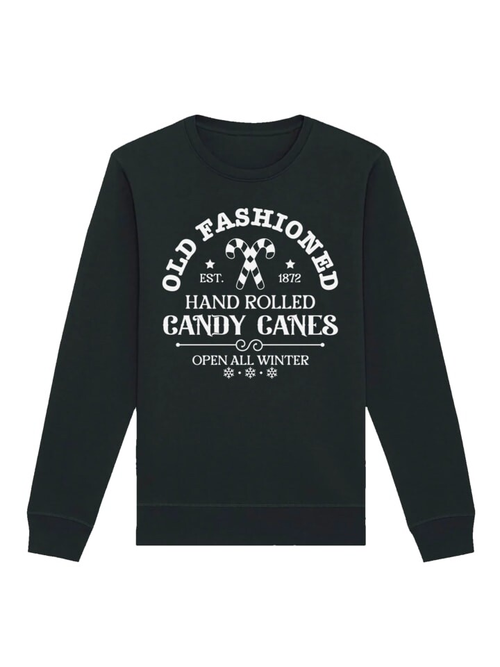 

Толстовка F4NT4STIC Sweatshirt Weihnachten Cany Canes Retro Sign, черный