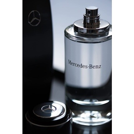 Mercedes-Benz For Men Неотразимый аромат Древесный ароматный Элегантный мужской аромат Натуральный и созданный Свежий и чувственный Глубокий и яркий аромат Туалетная вода 2,5 унции, Mercedes Benz — фото 3