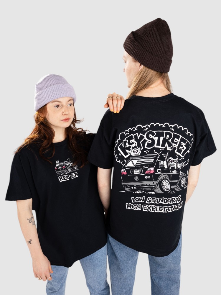 

Футболка Key Street X FRKO Hot Box T-Shirt, black, Черный, Футболка Key Street X FRKO Hot Box T-Shirt, black