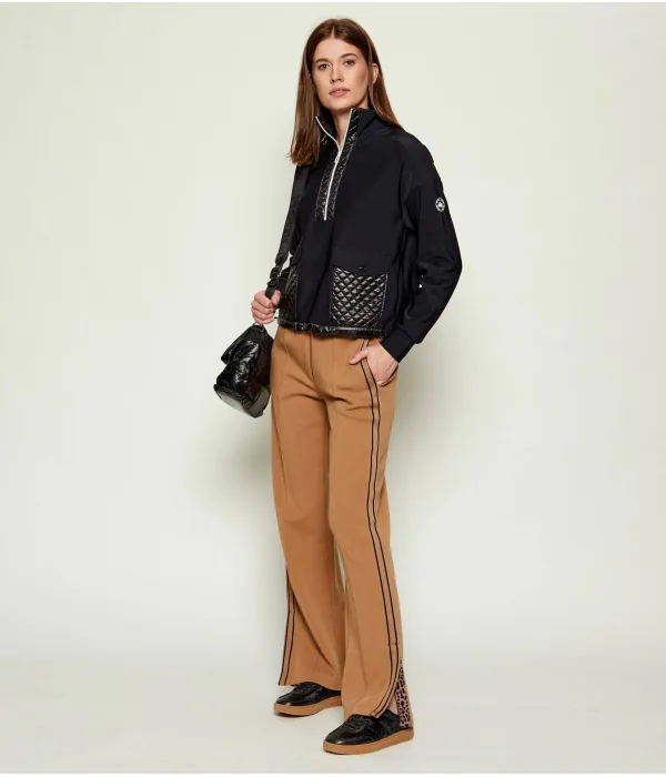 Кожаные кроссовки с монограммой TH Tommy Hilfiger, черный — фото 2