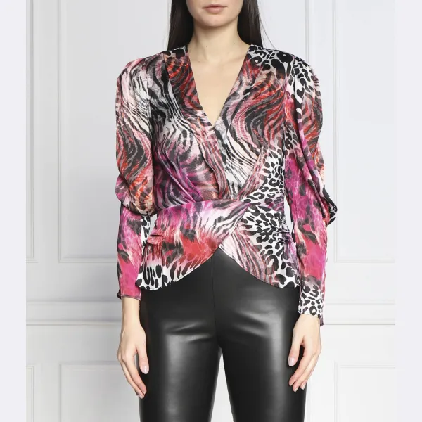 

Блузка стандартного кроя Guess, мультиколор