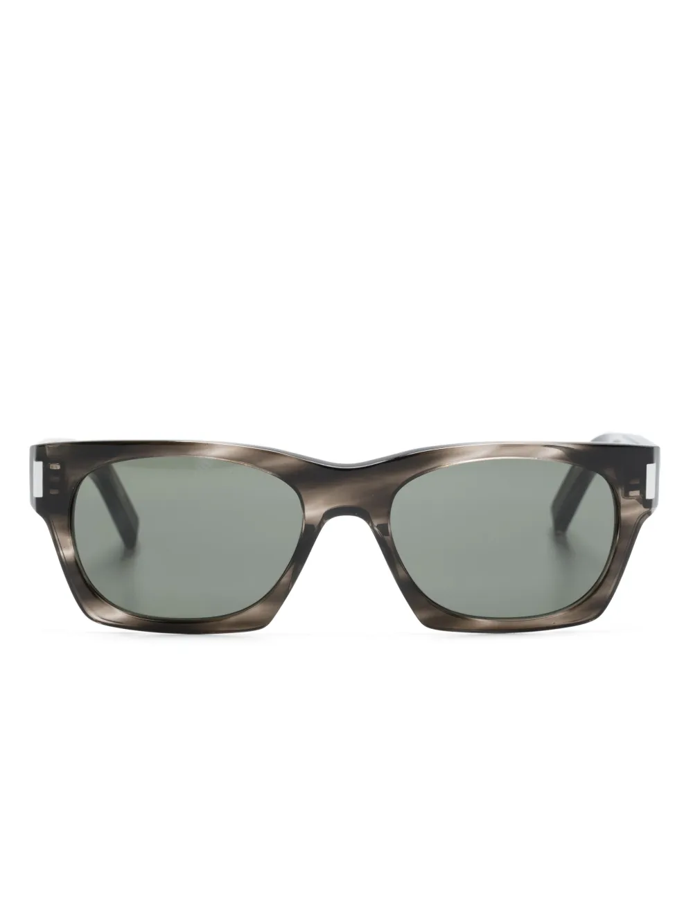 

Солнцезащитные очки SL 402 в прямоугольной оправе Saint Laurent Eyewear, коричневый