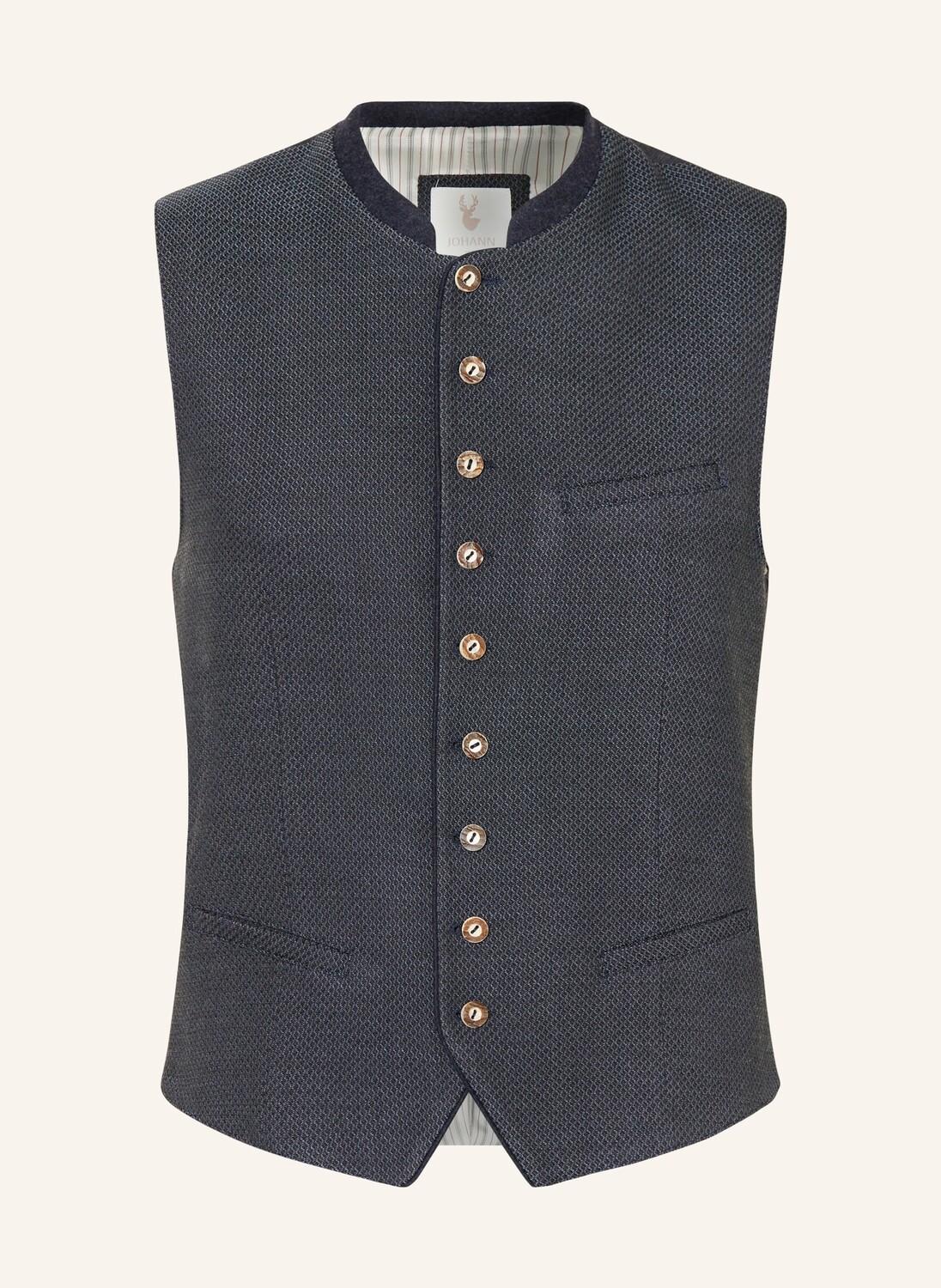 

Традиционный жилет Bernhard Slim Fit Johann & Johanna, синий