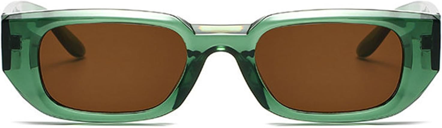 

Солнцезащитные очки Willochra Vintage Small Rectangle Sunglasses для женщин и мужчин, мода 90-х, ретро, ​​узкие, роскошные, для активного отдыха, с защитой от УФ-излучения UV400, C4