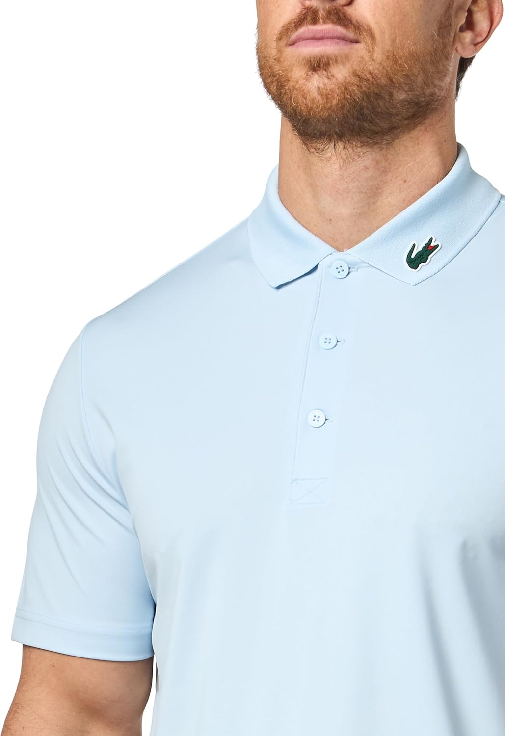Мужская поло для гольфа Lacoste Sport Regular Fit с защитой от ультрафиолета, Rill — фото 3