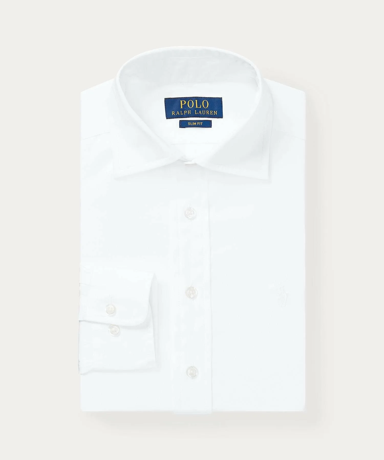 Хлопковая рубашка приталенного кроя (Для мальчиков 8-20 лет) Polo Ralph Lauren, 100 White — фото 2