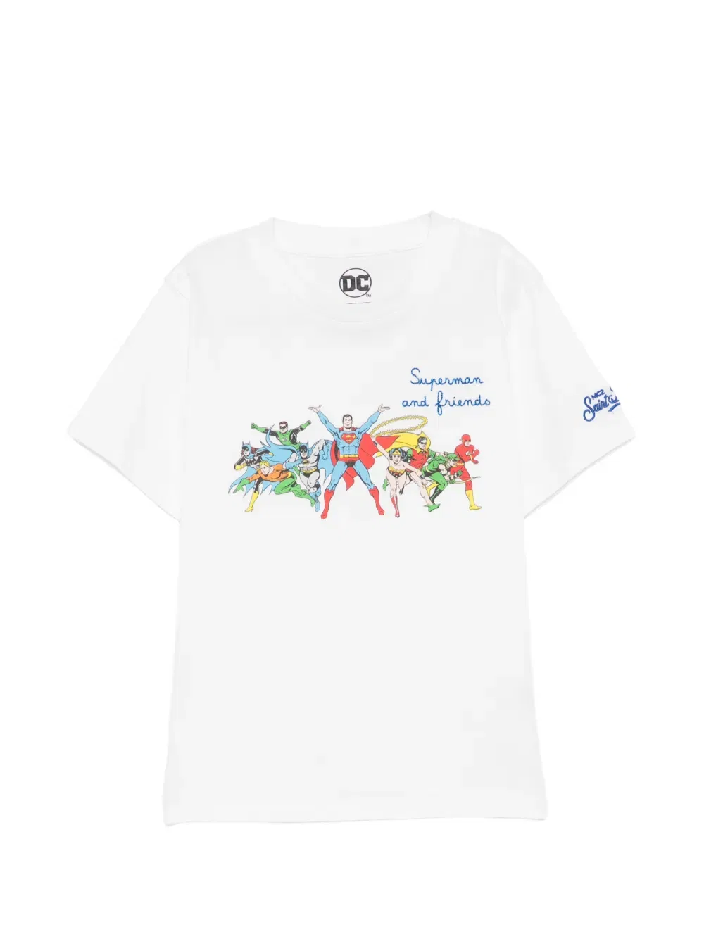 Футболка с мультяшным рисунком X dc denver Mc2 Saint Barth Kids, белый