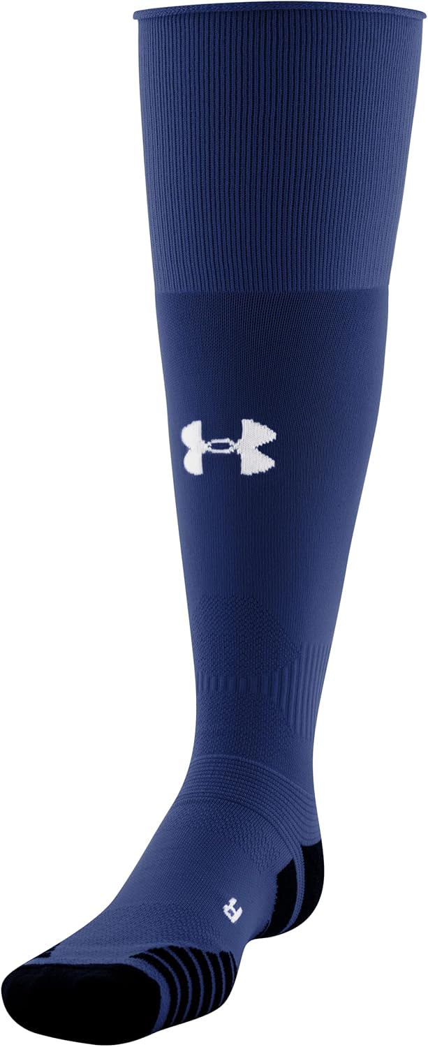 

Under Armour взрослые футбольные гольфы, Midnight Navy/Graphite/White