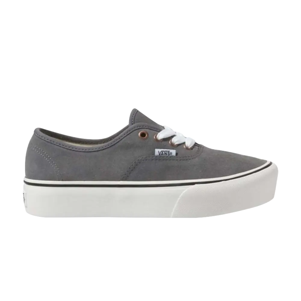 

Кроссовки Vintage Lace Authentic Platform 2.0 Vans, серый