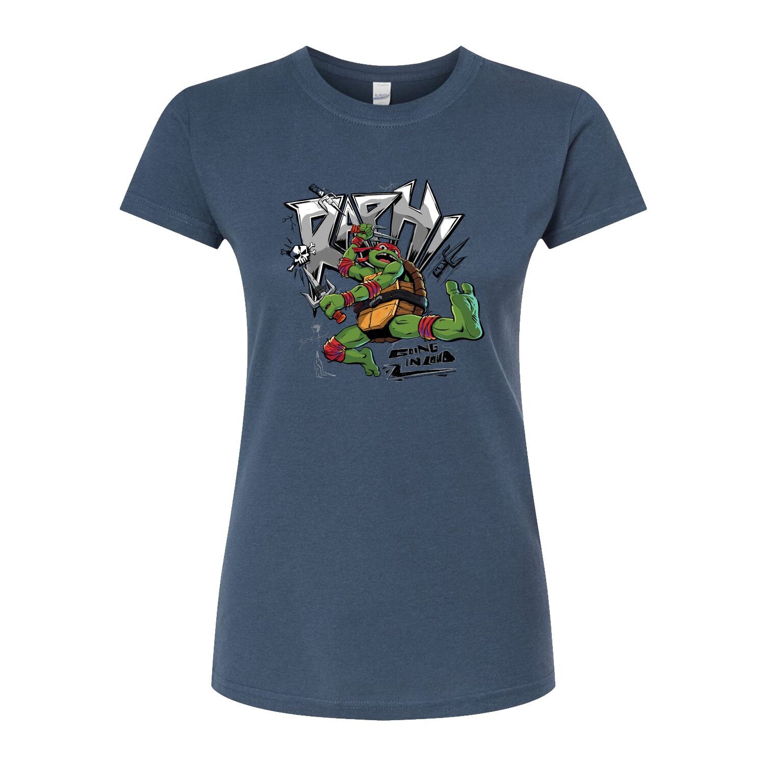 

Футболка с рисунком «Черепашки-ниндзя» для юниоров Mutant Mayhem Raph Licensed Character, синий