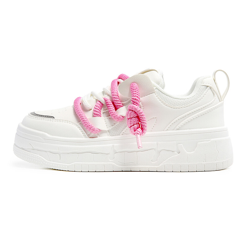 

Кроссовки женские толстые низкие Feiyue, серый