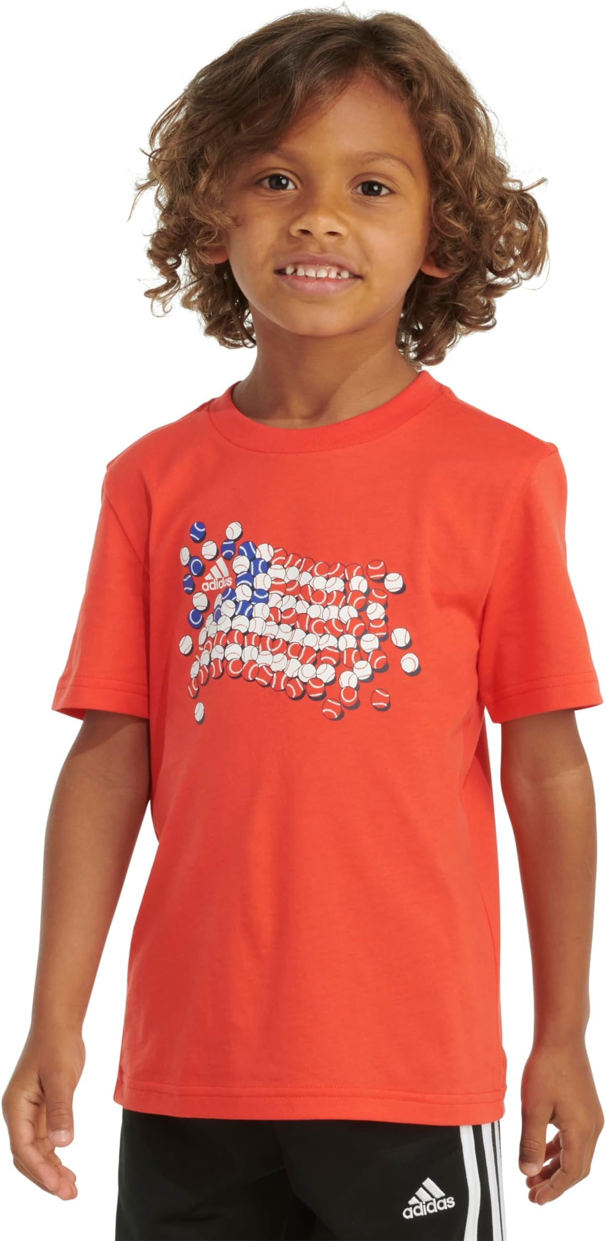 

Футболка Adidas SS USA Tee24(Toddler/Little Kid), цвет Bright Red