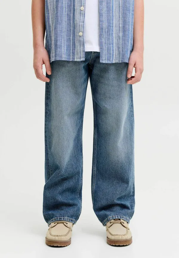 Джинсы jwhalex jjoriginal свободного кроя Jack & Jones Junior, Blue Denim — фото 2