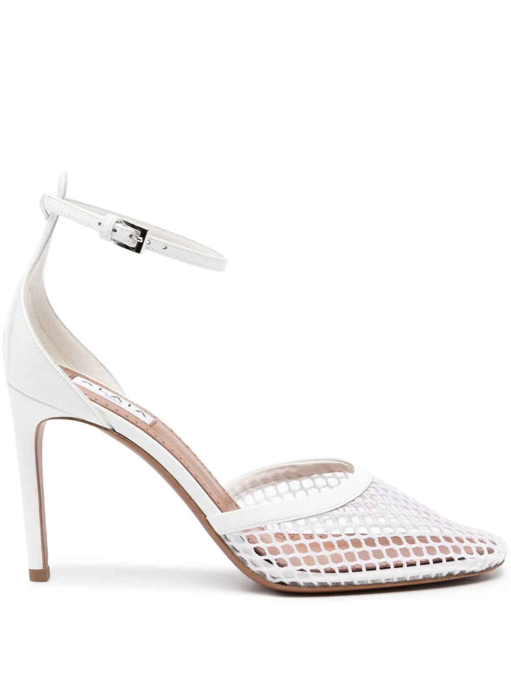 Туфли с сетчатыми вставками Alaïa, белый