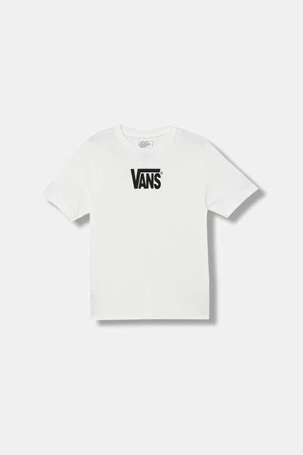 Футболка хлопковая детская Vans, белый