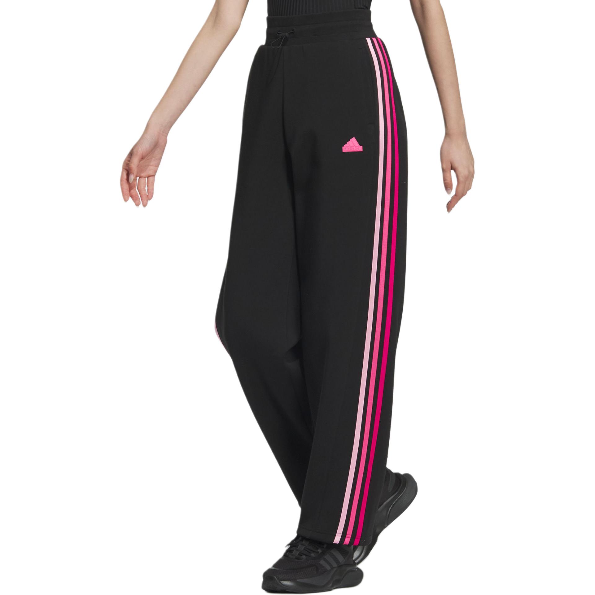 Женские вязаные спортивные брюки для танцев Black Adidas — фото 4