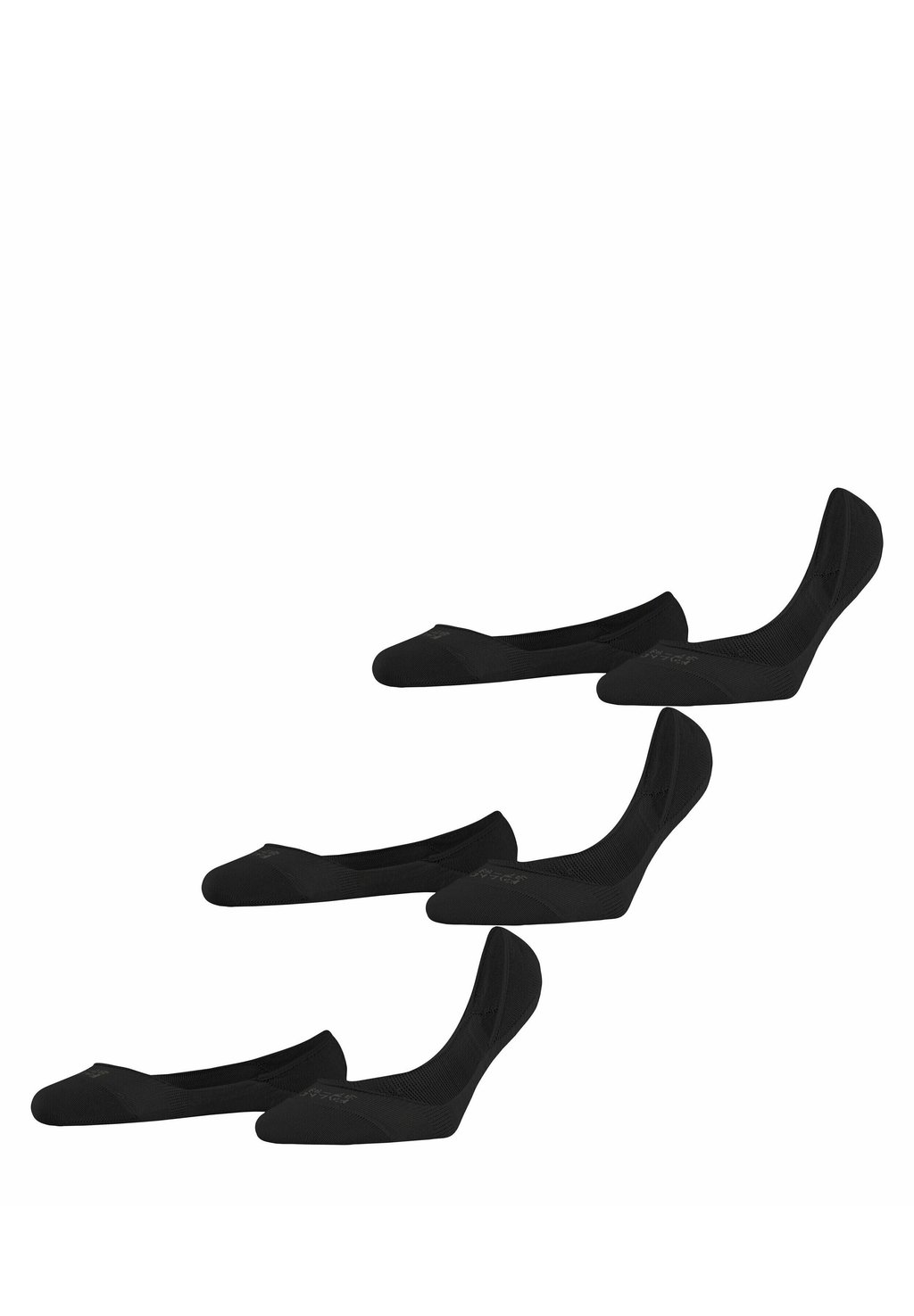 

Носки STEP 3-PACK INVISIBLES HIDDEN IN SHOE FALKE, черный