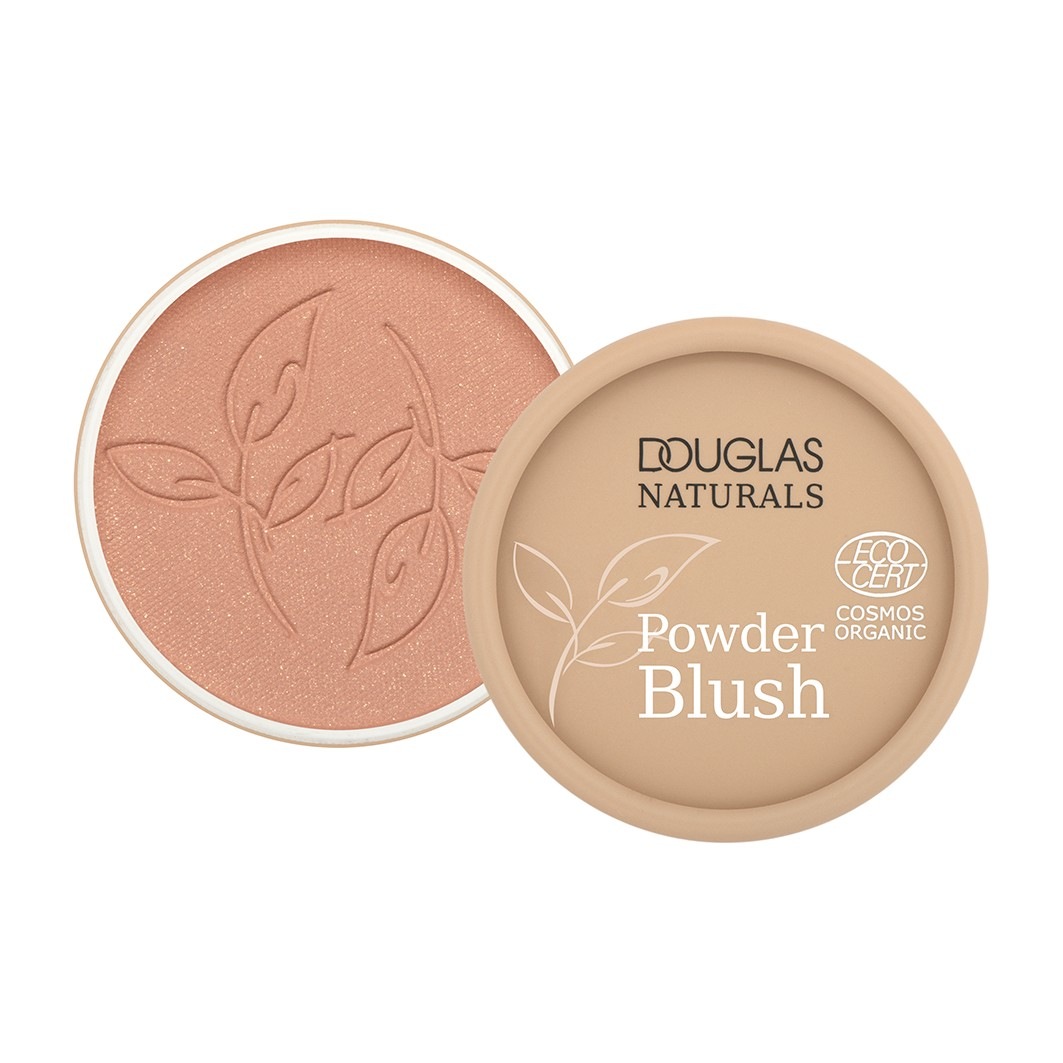 Пудра для лица naturals powder blush Douglas Collection, 2 - coral, вес 3 гр. — фото 3