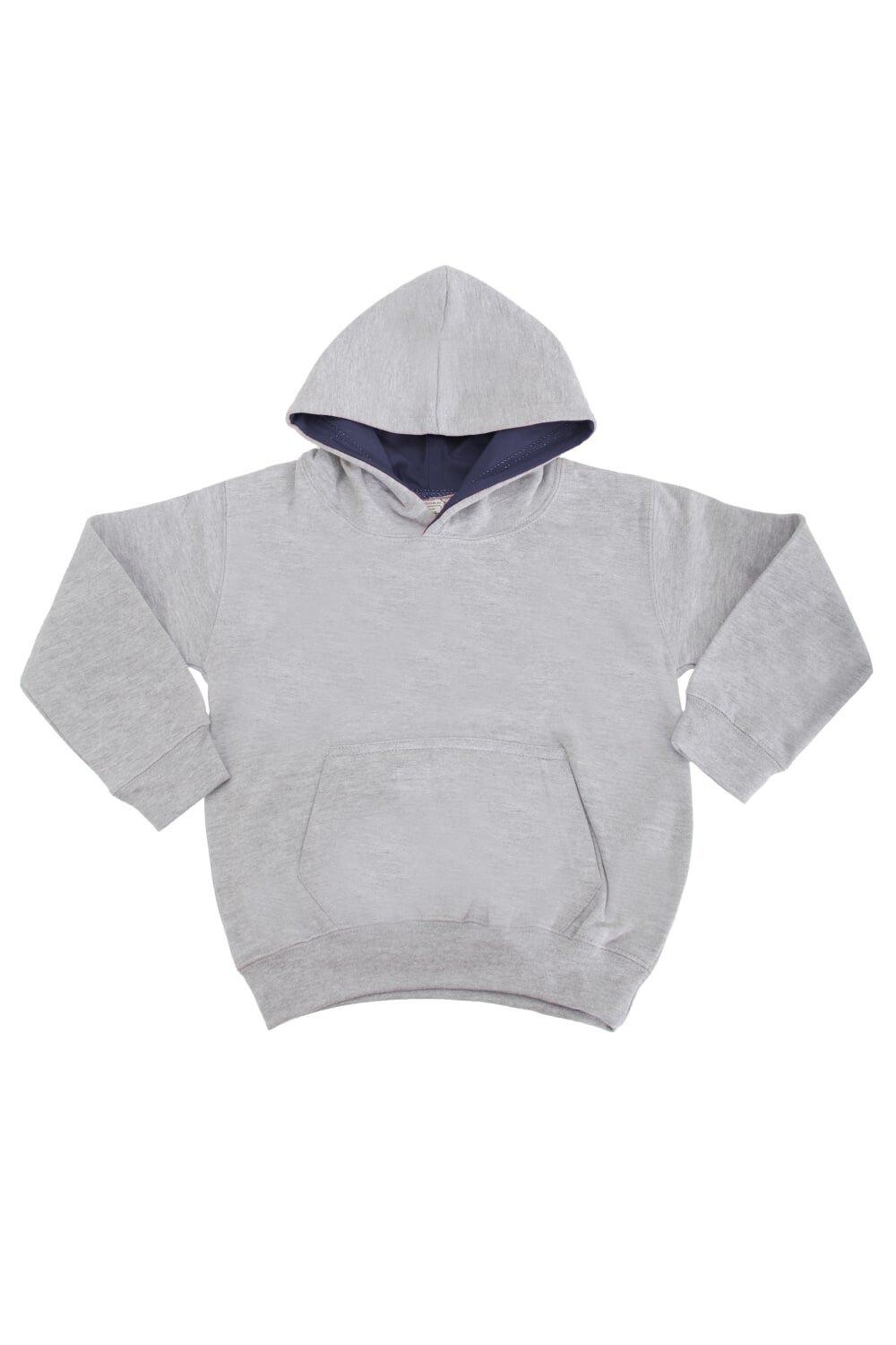 

Толстовка с капюшоном Varsity AWDis, серый