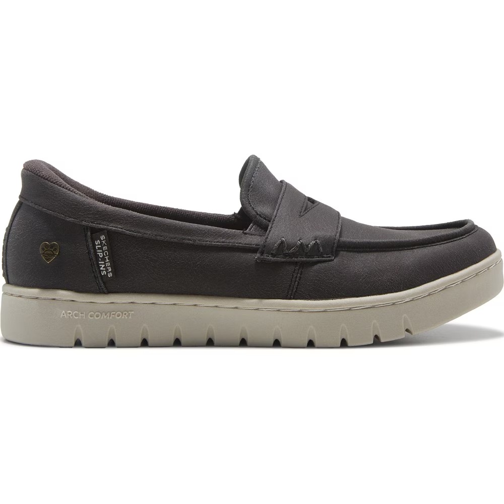 Мокасины Slip-Ins Arch Comfort Sunfest Skechers, серый — фото 2