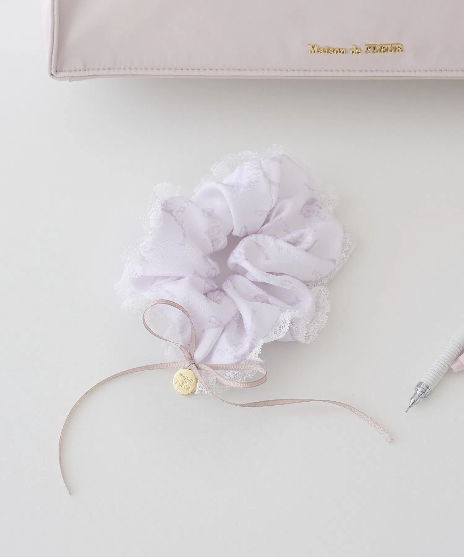 Шушу с принтом ландышей Maison de FLEUR розовый