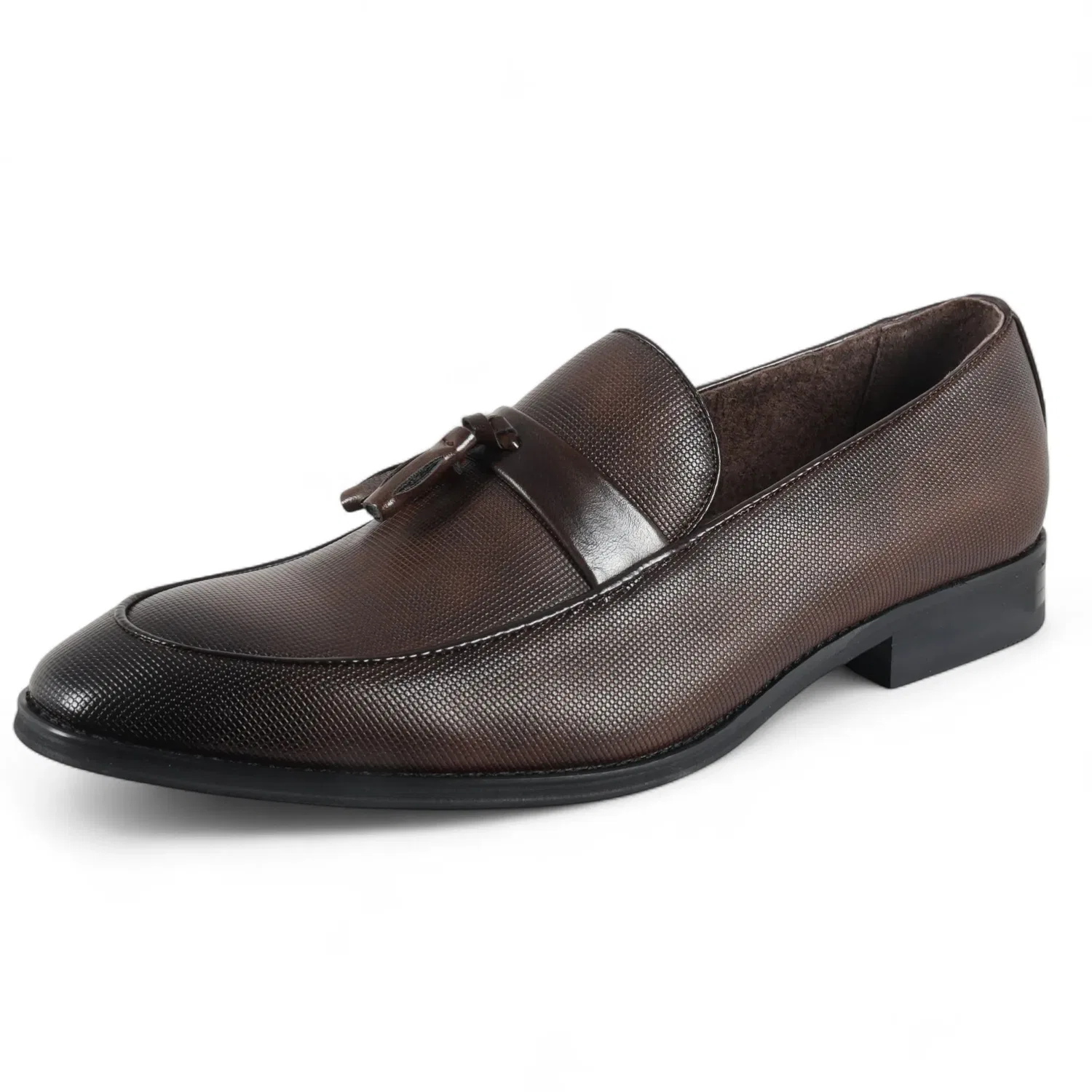 Лоферы с кисточками для формальных мероприятий Infinity Leather, коричневый — фото 2